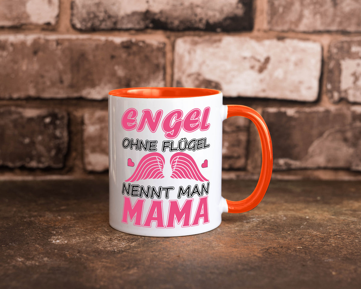 Mama Engel Humor Familie Geschenkidee Tasse