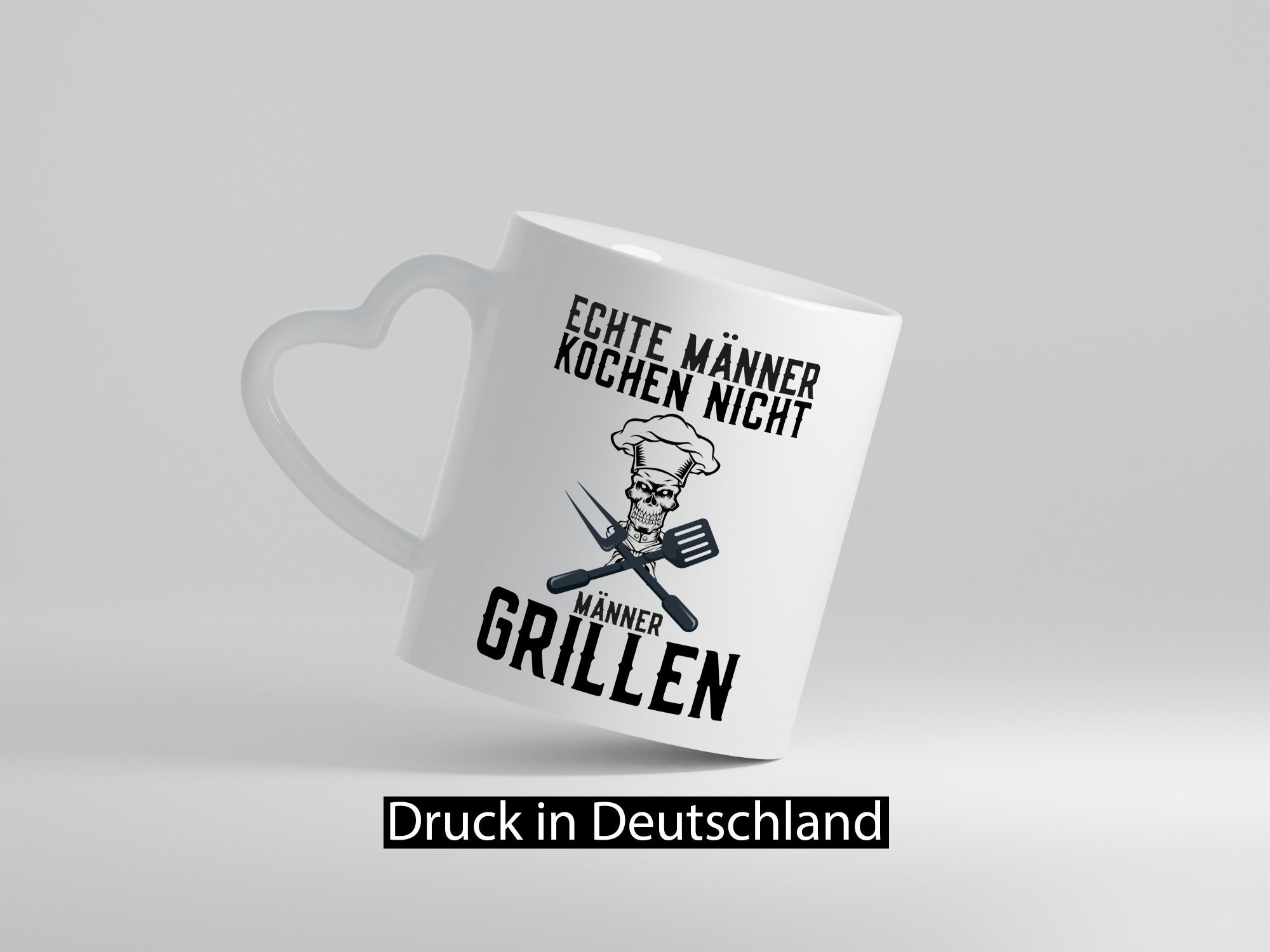 Echte Männer kochen nicht | Grillen Grillmeister lustiger Spruch Geschenk Humor