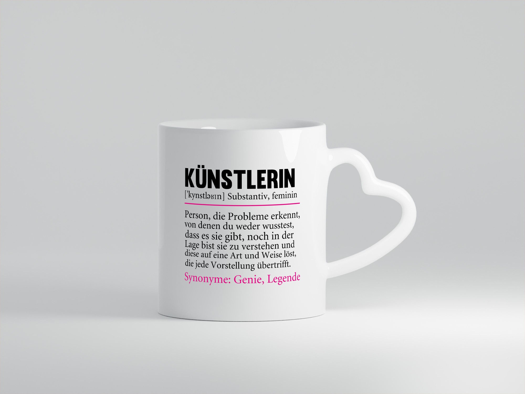 Künstlerin | Beruf Spruch lustig Kunst Arbeit Kollegen Büro Geschenk Tasse