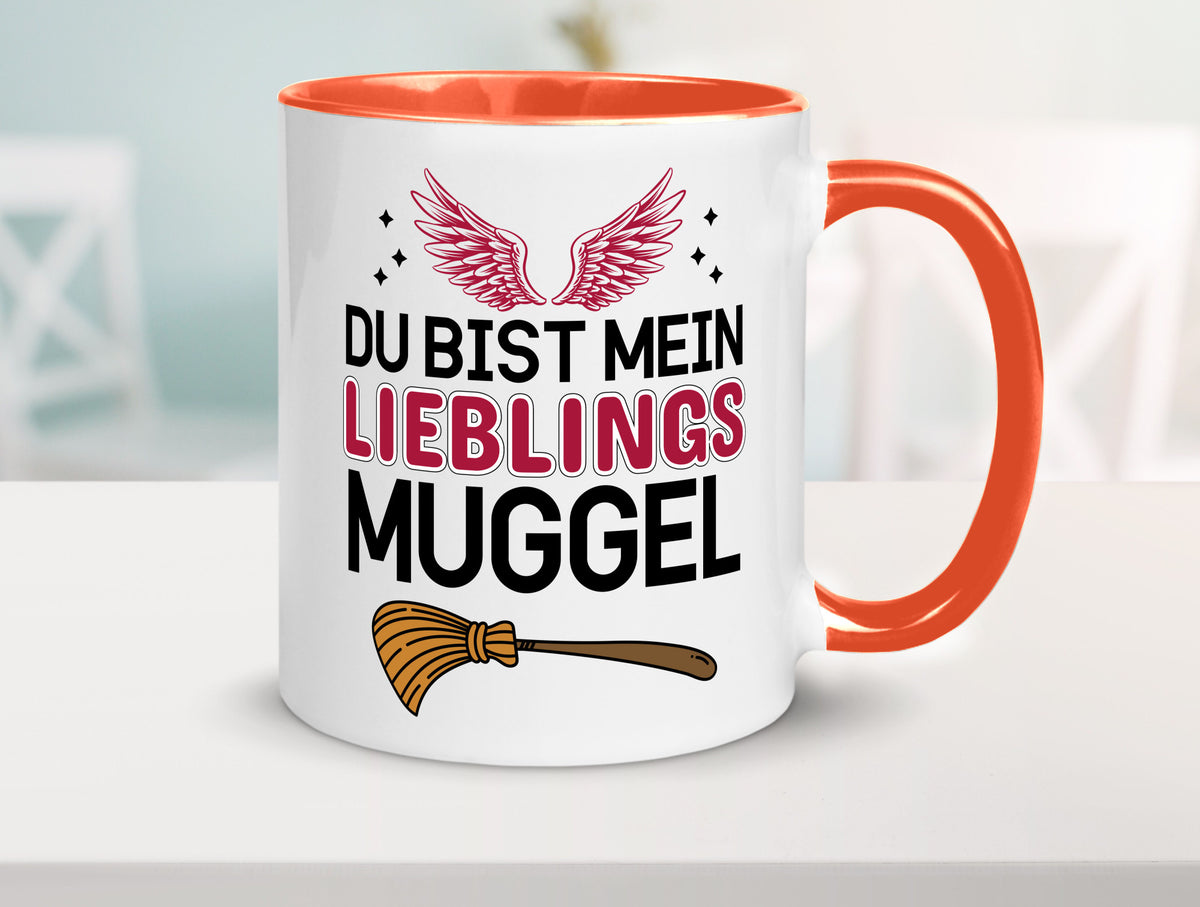 Lieblings Muggel Geschenk Humor Geschenkidee lustiger Spruch Tasse