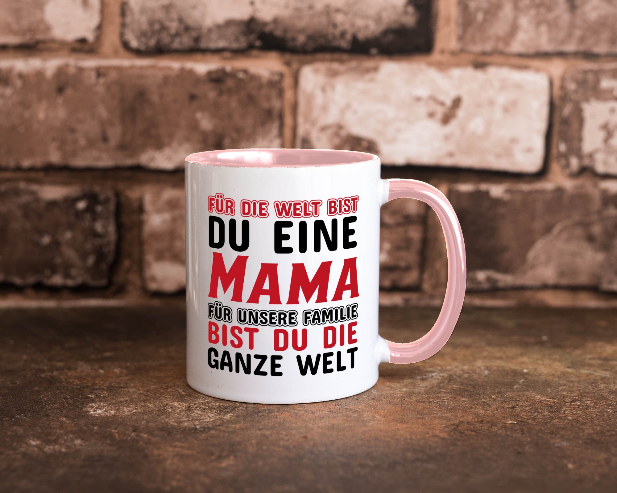 Beste mama der Welt lustiger Spruch Geschenk Familie Geschenkidee Tasse