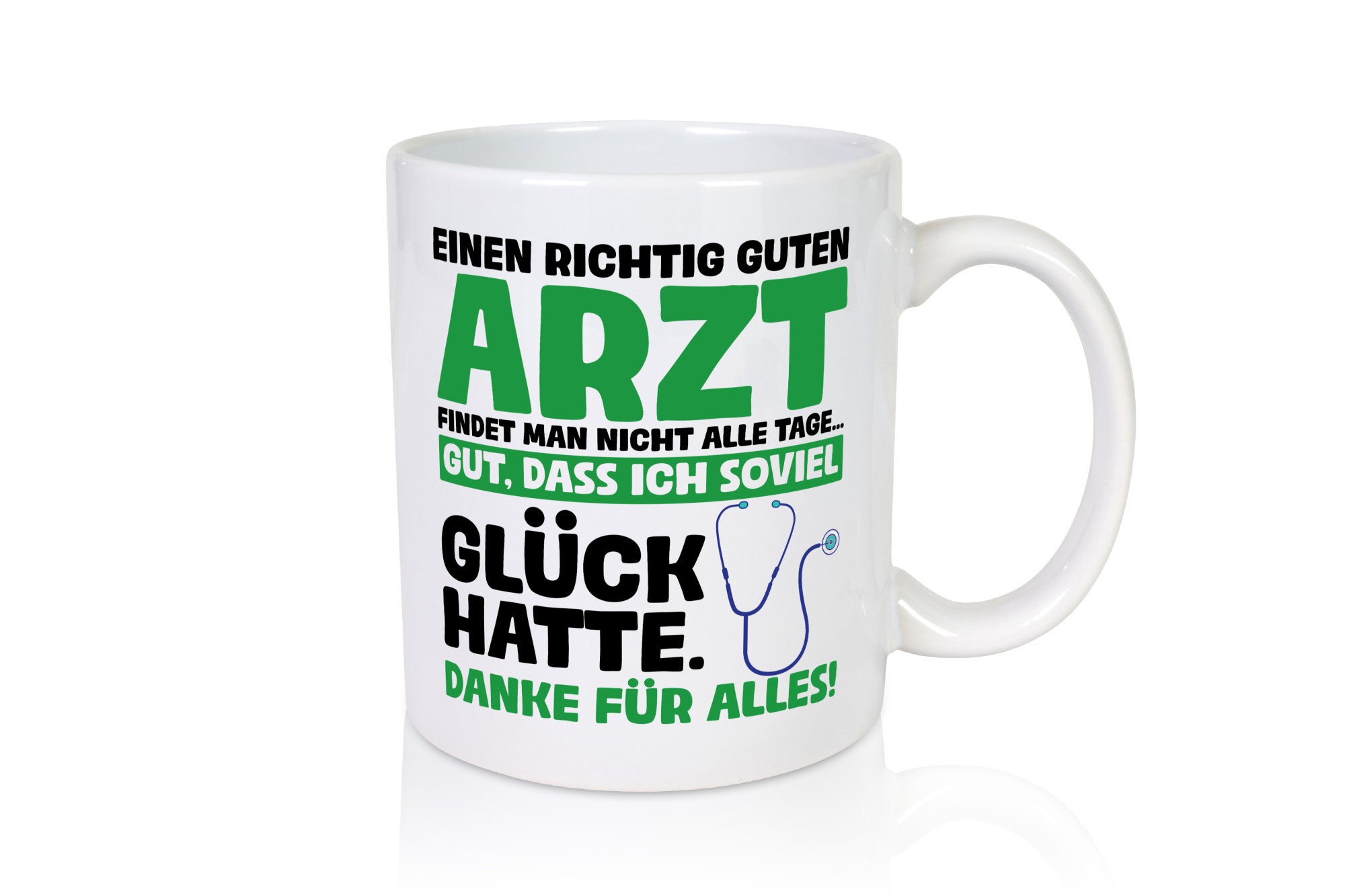 Richtig guter Arzt | Dankeschön Tasse Ärzte Spruch vl10 Geschenk Humor