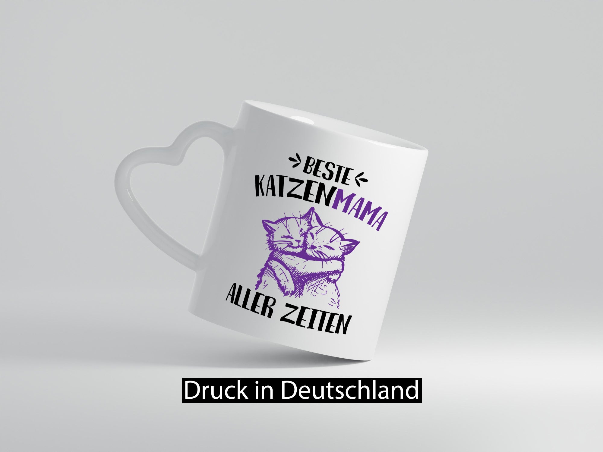 Beste Katzenmama aller Zeiten | Katze Muttertag Geschenkidee Familie Humor Tasse
