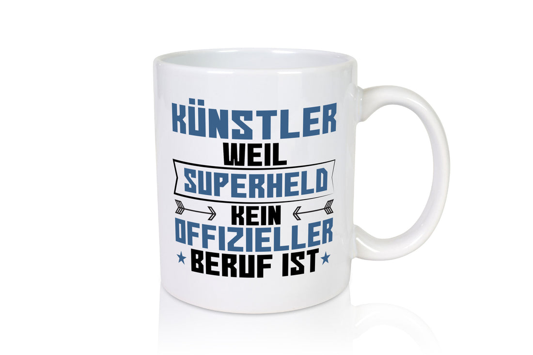 Superheld Künstler | Spruch lustig Kunst Geschenk Humor Geschenkidee lustiger