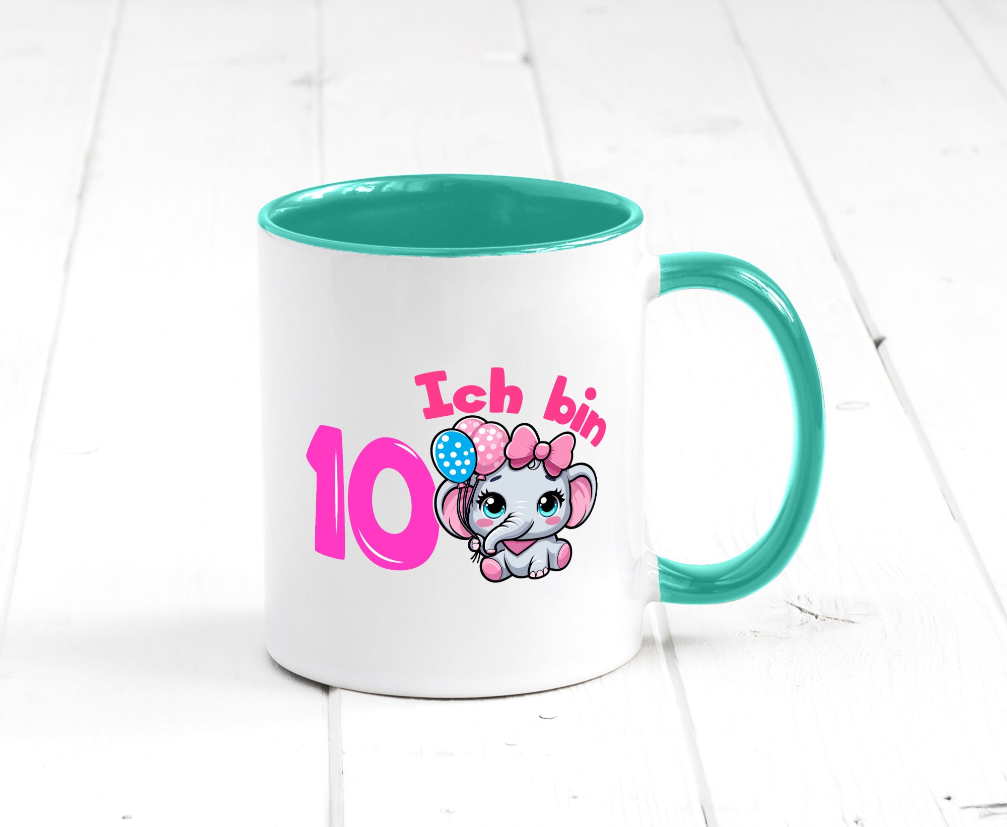 10. Geburtstag | 10 Jahre Elefant Mädchen Geschenk Geschenkidee lustiger Spruch