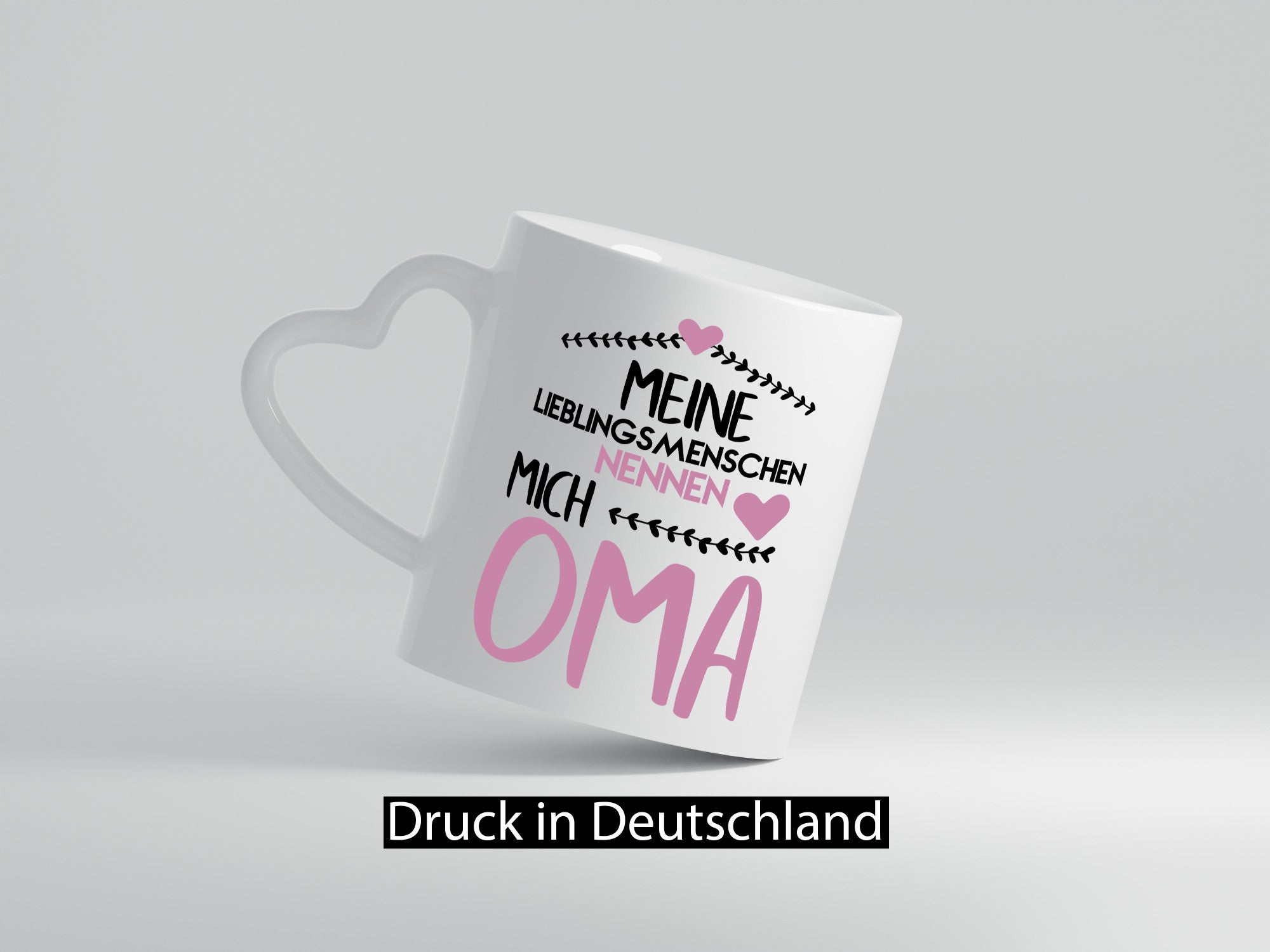 Oma Tasse | Lieblingsmenschen Großmutter Herzen lustiger Spruch Geschenk