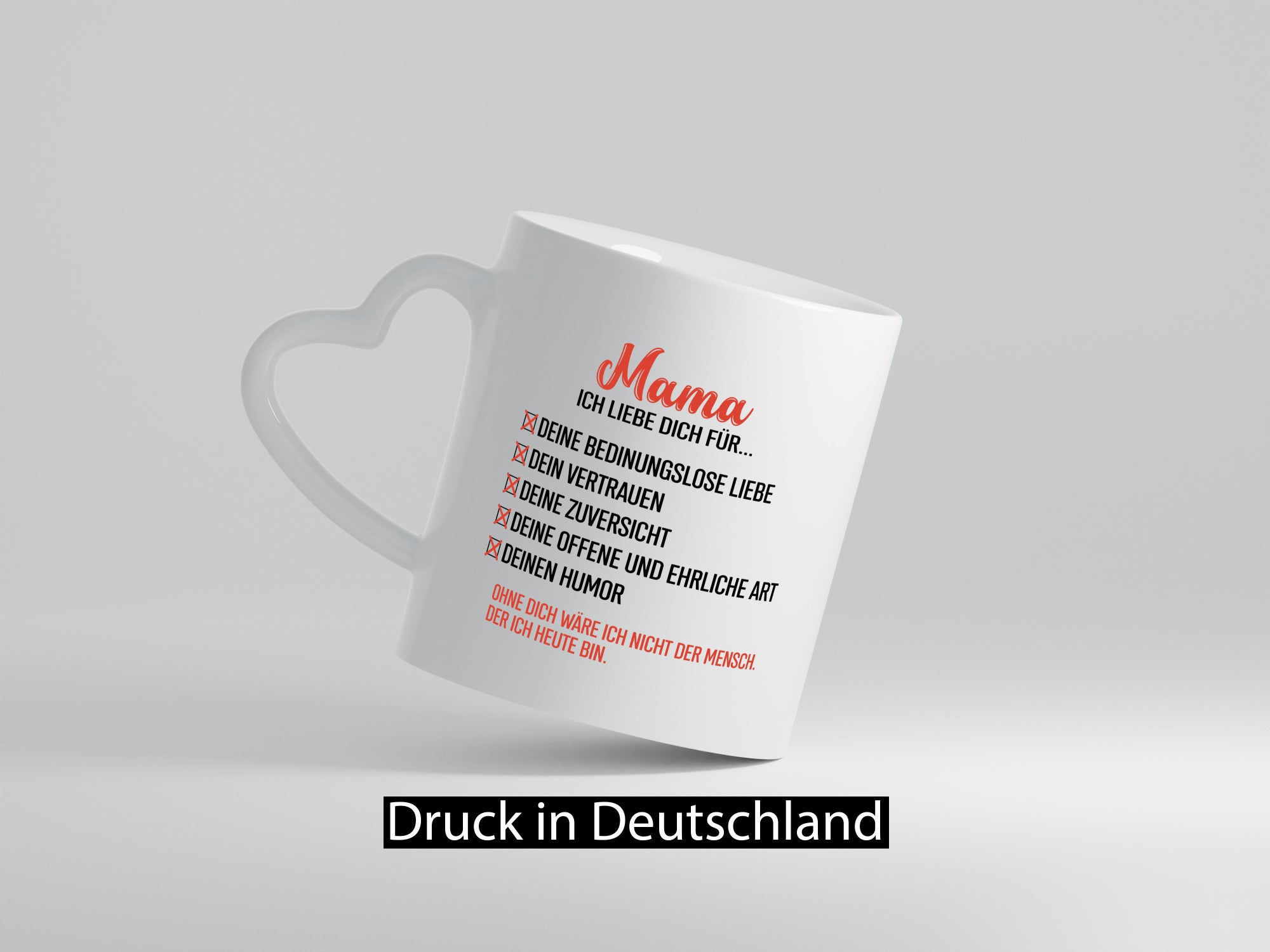 Mama ich liebe dich | Ohne wäre nicht Muttertag Geschenk Familie Geschenkidee