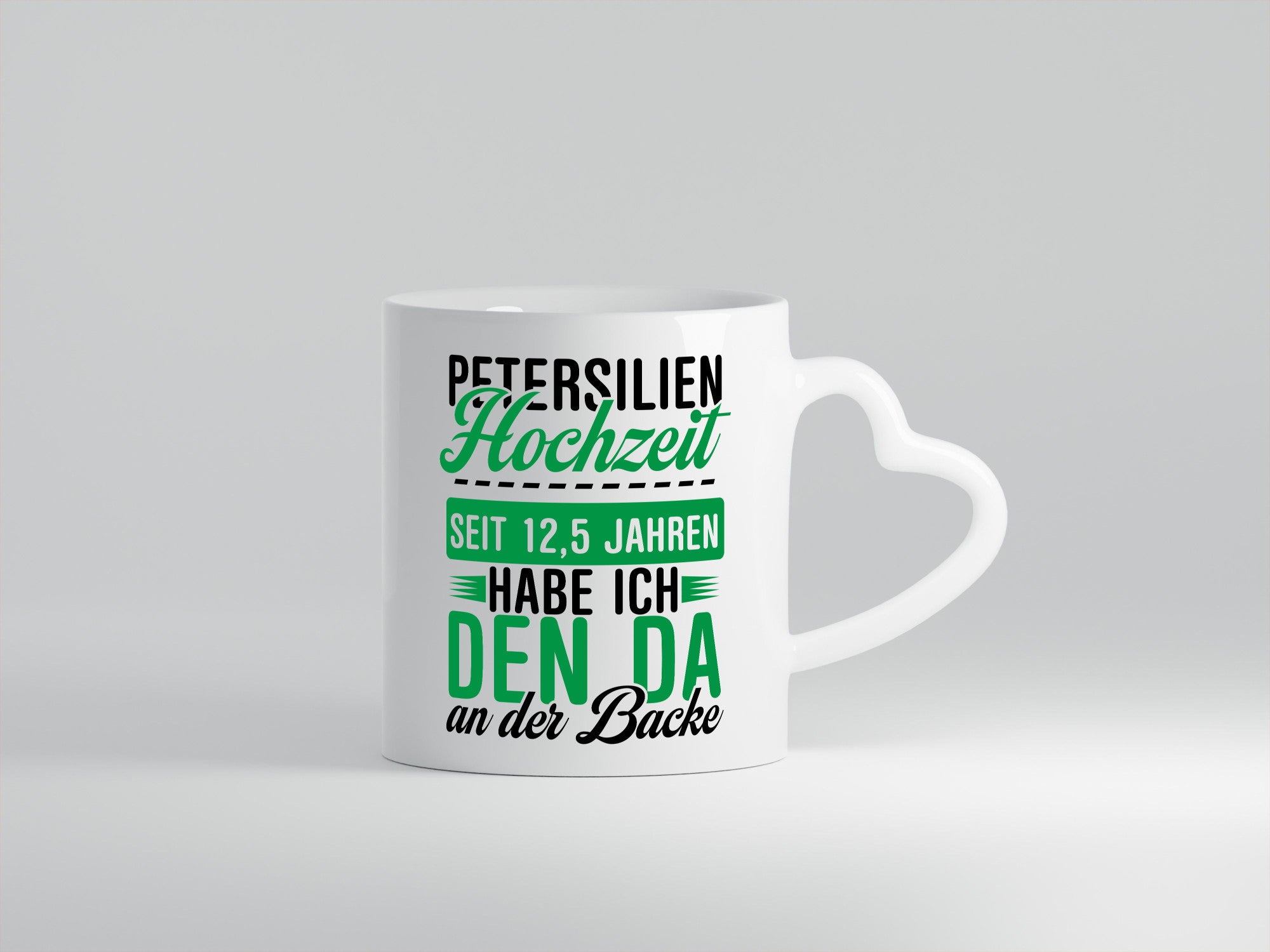 Petersilienhochzeit | 12,5 Jahre verheiratet Ehepaar lustiger Spruch Geschenk