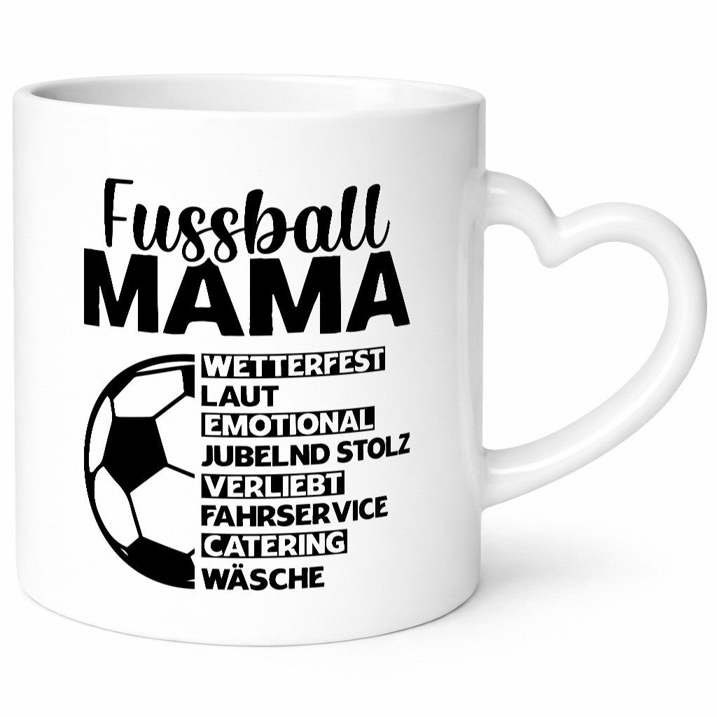 Fußball Mama | Muttertag lustig Familie Geschenkidee Geschenk Tasse