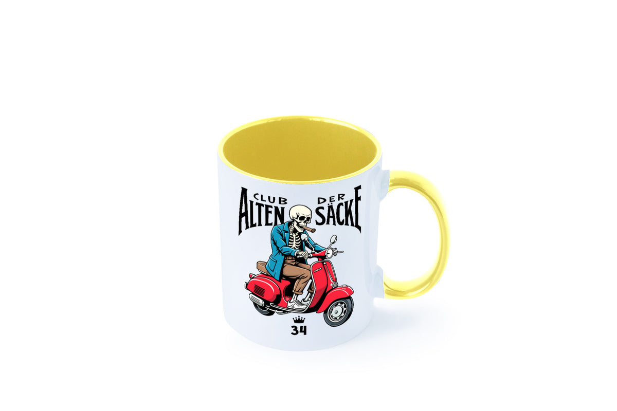 34. Geburtstag | 34 Jahre Club der alten Säcke lustiger Spruch Geschenk Tasse