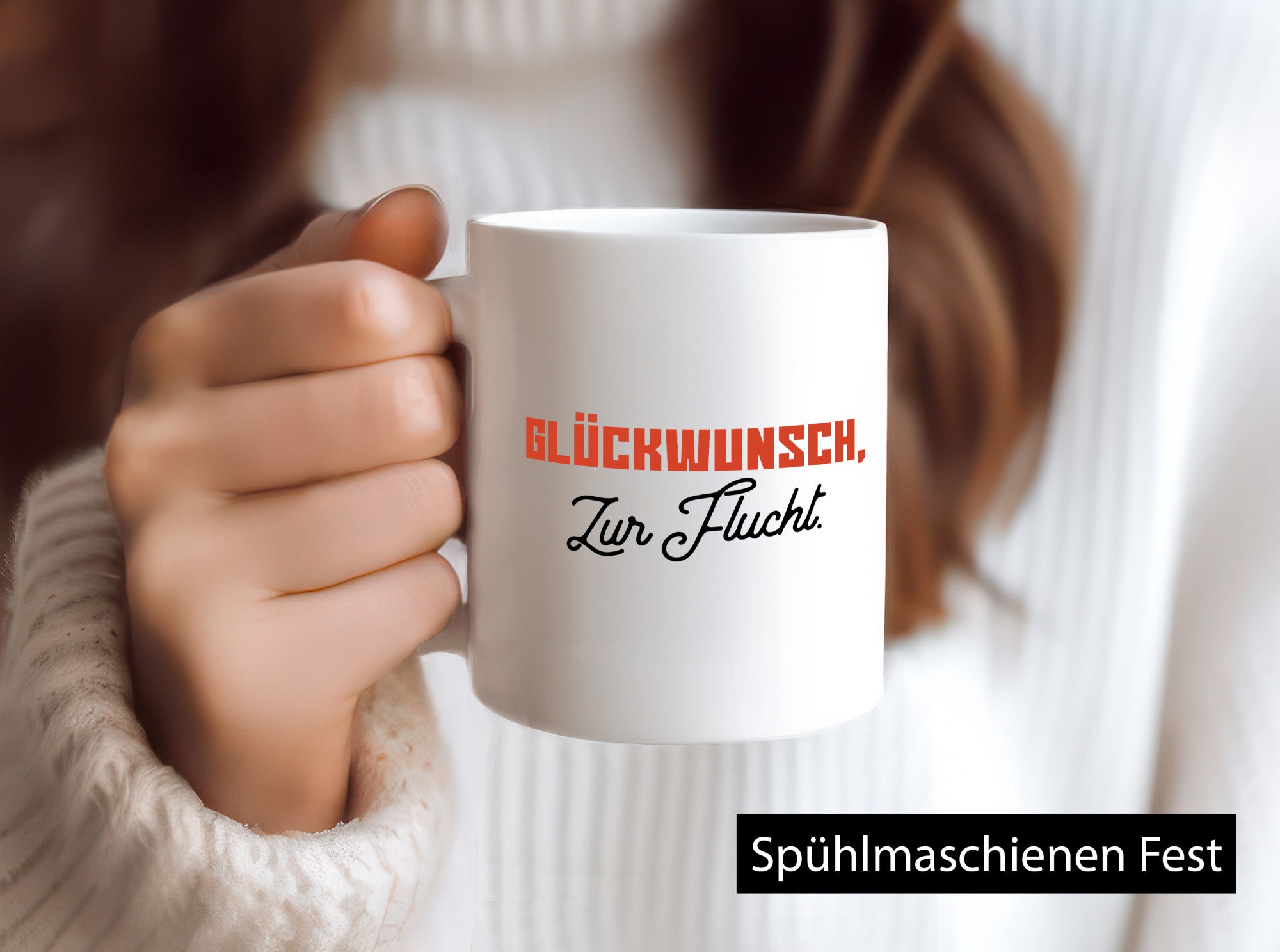 Glückwunsch zur Flucht | Kollegen Jobwechsel Abschied lustiger Spruch Geschenk