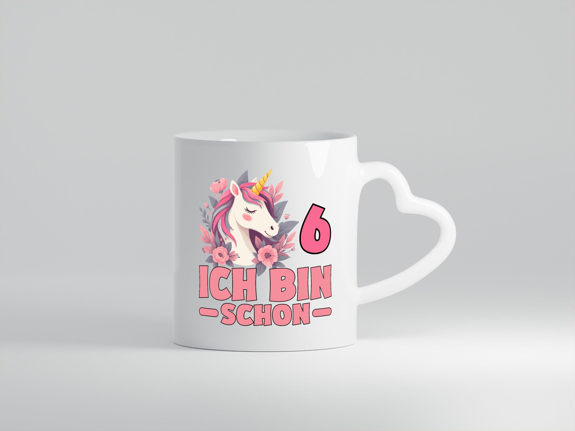6. Geburtstag | 6 Jahre Einhorn bin schon Mädchen Geschenk Geschenkidee