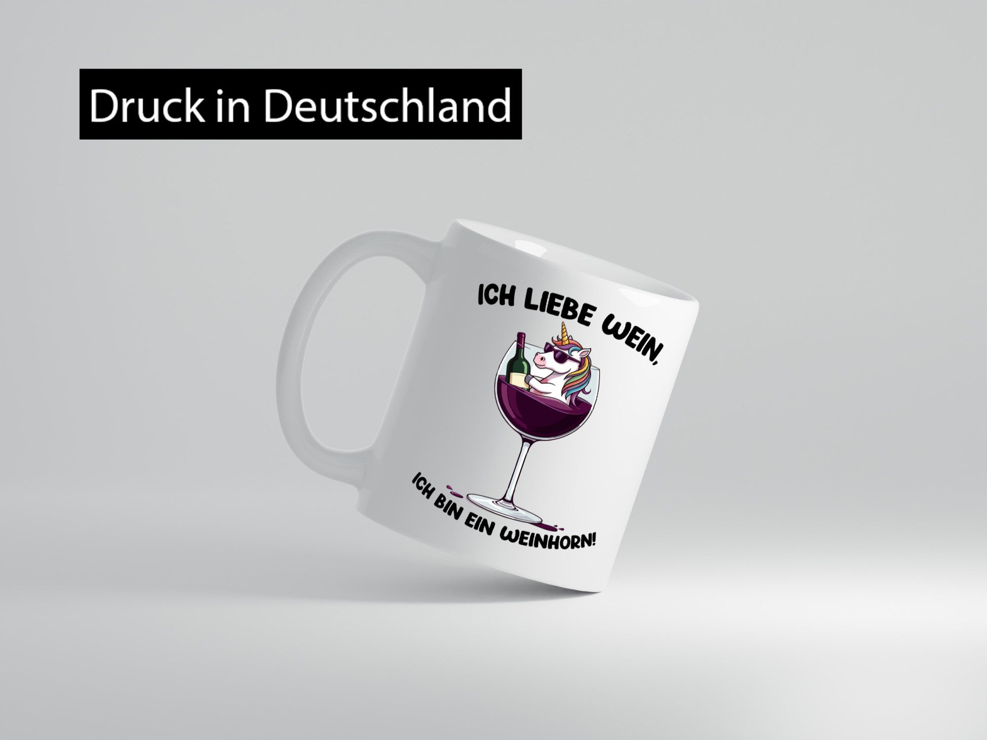 Ich bin ein Weinhorn | JGA Junggesellinnenabschied v2 lustig Humor Geschenkidee