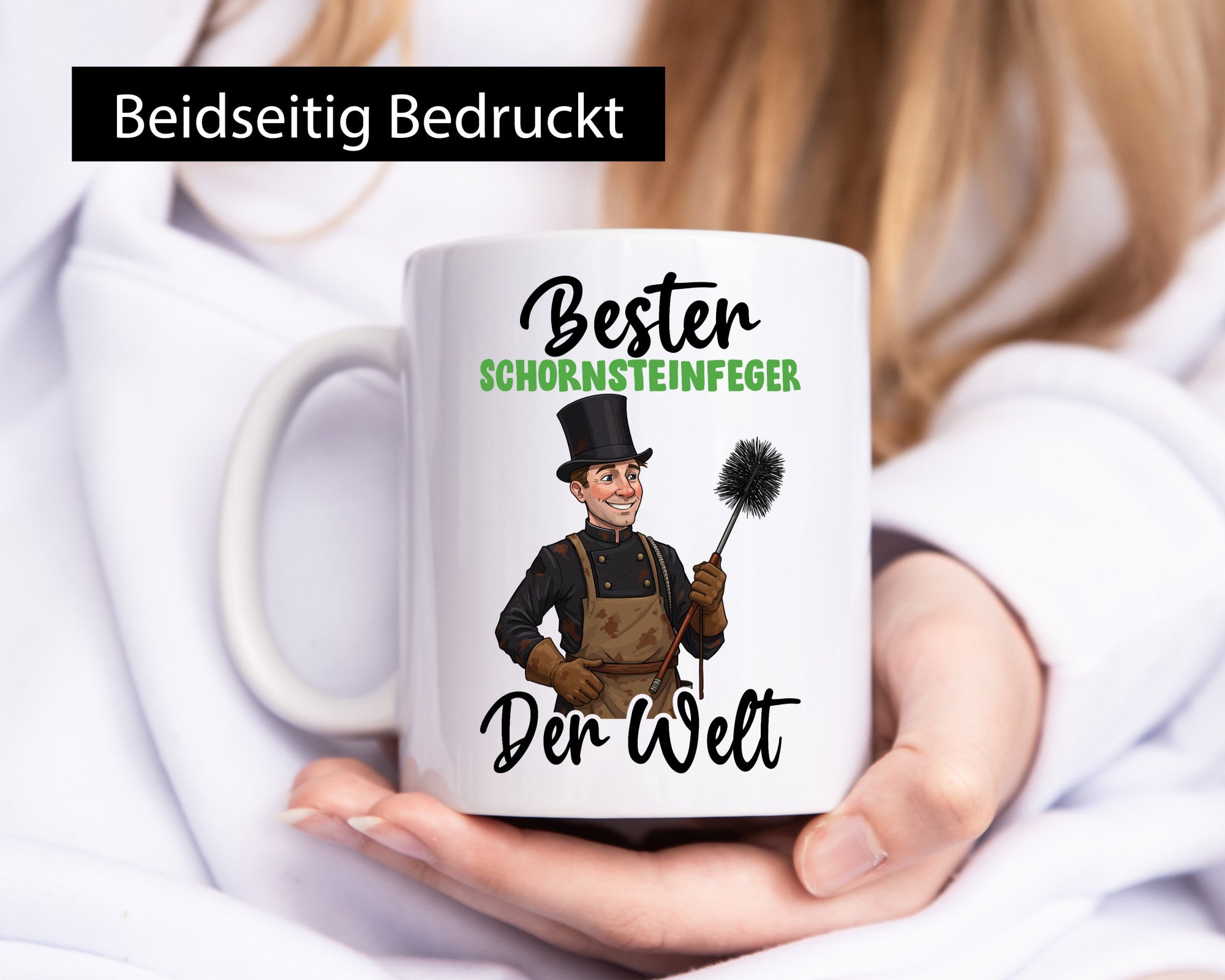 Bester Schornsteinfeger | Kaminkehrer lustig Humor Geschenkidee Geschenk Tasse