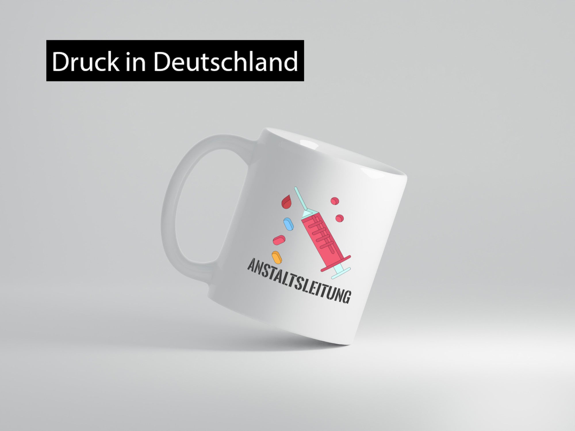 Anstaltsleitung | Krankenschwester Krankenhaus Humor Geschenkidee Tasse