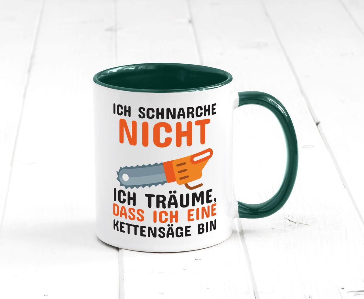 Ich schnarche nicht lustiger Spruch Geschenk Humor Geschenkidee Tasse