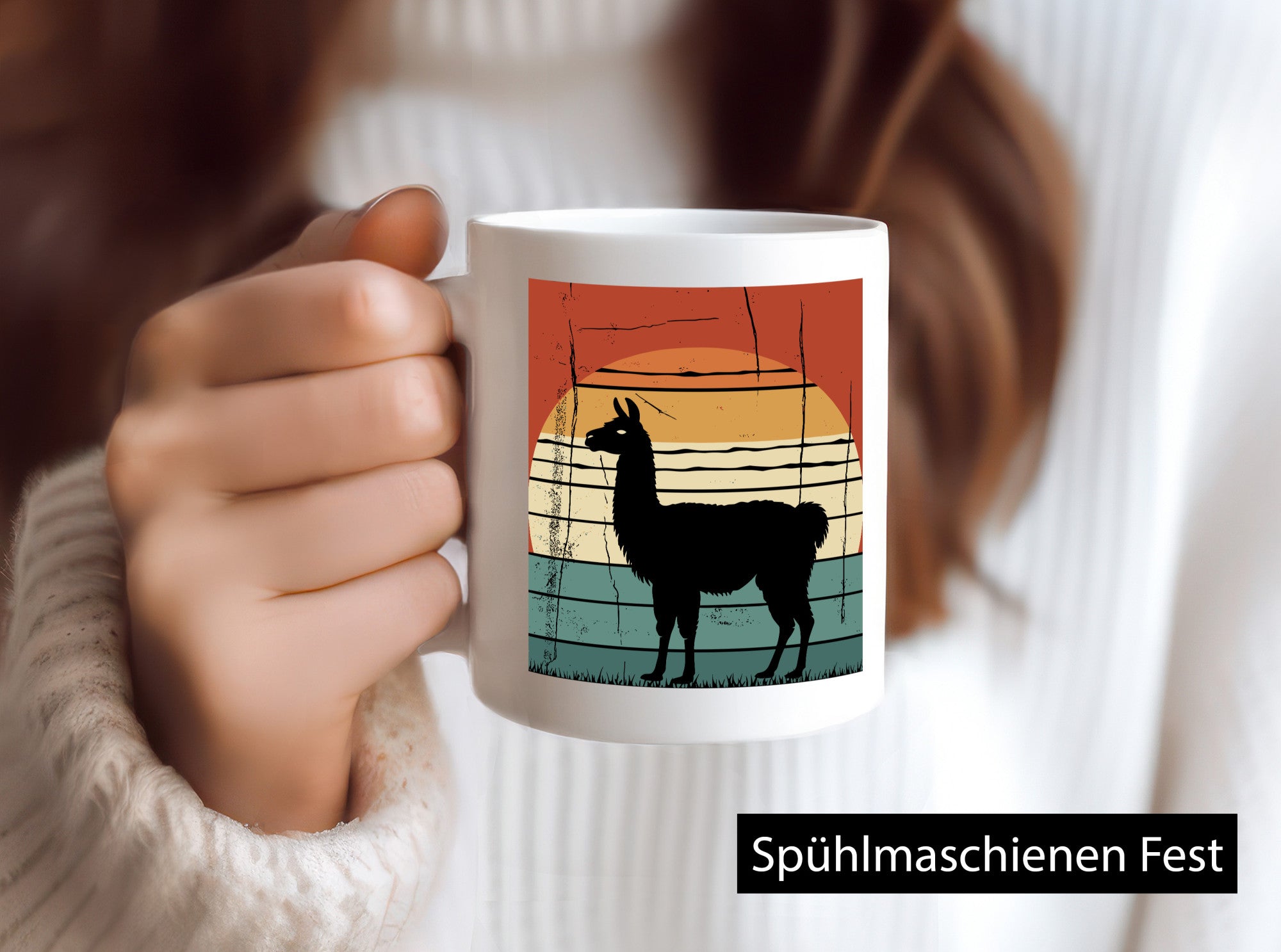 Lama | Llama jahrgang Vintage Alpaka Geschenk Humor Geschenkidee lustiger