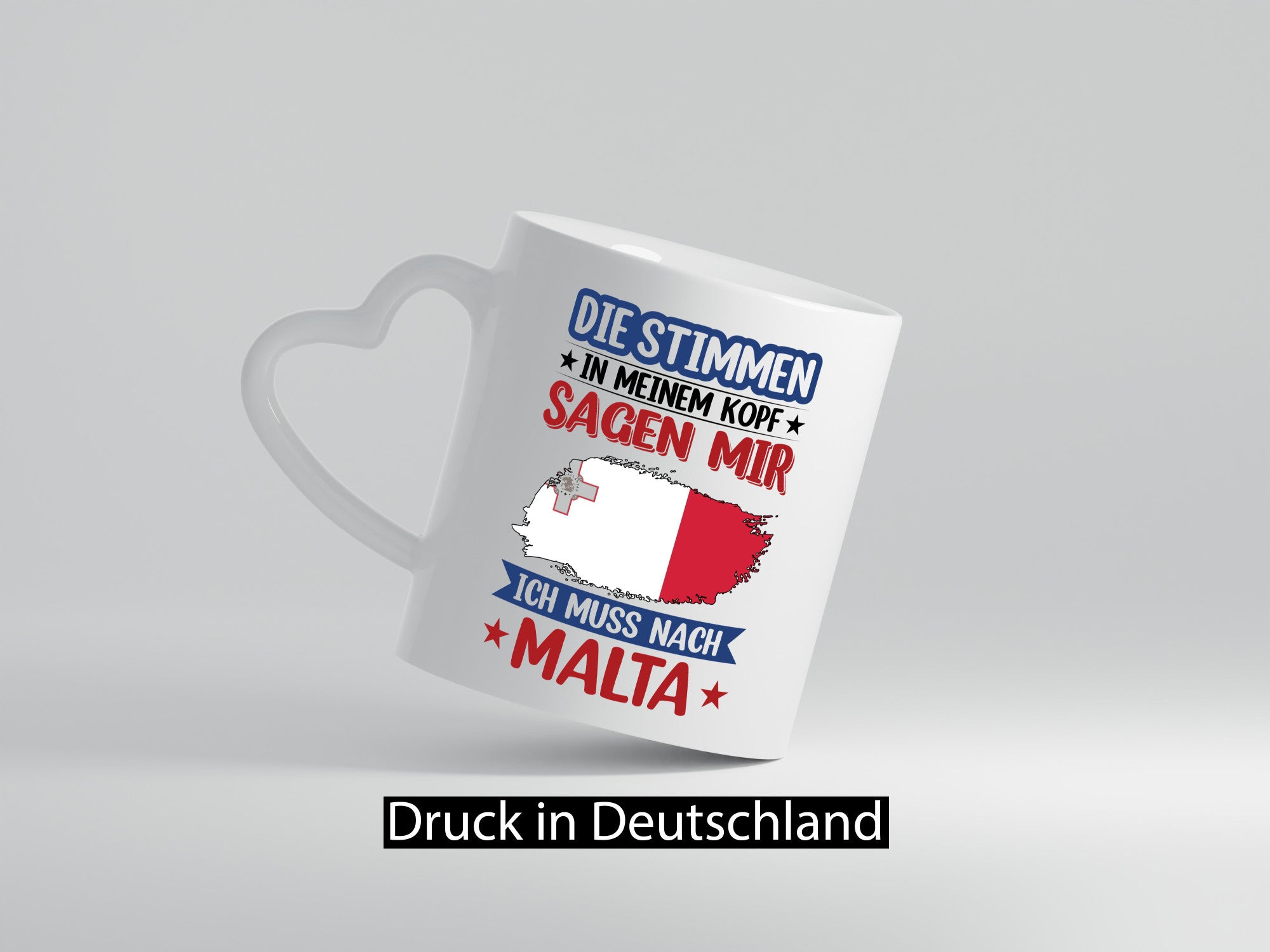 Malta | Urlaub Stimmen in meinem Kopf Traumland lustiger Spruch Geschenk Humor
