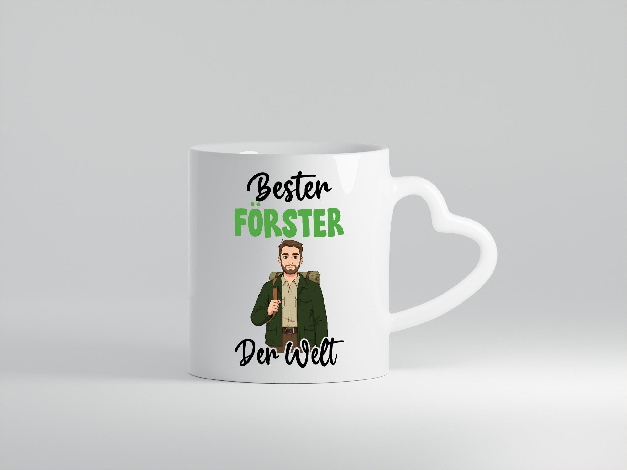 Bester Förster | Forst Arbeit v2 lustig Kollegen Büro Geschenk Tasse