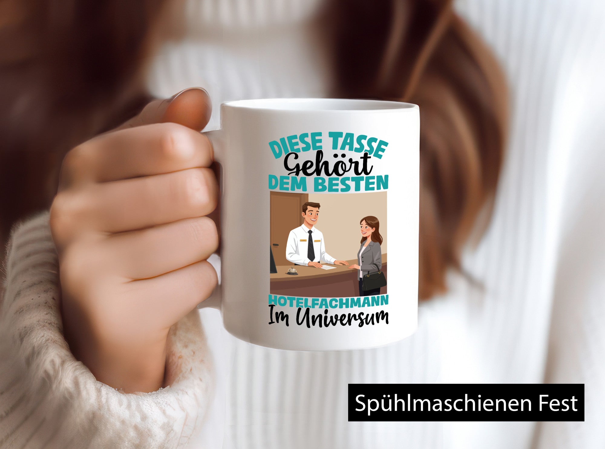Im Universum: Hotelfachmann |Hotel Geschenk Humor Geschenkidee lustiger Spruch
