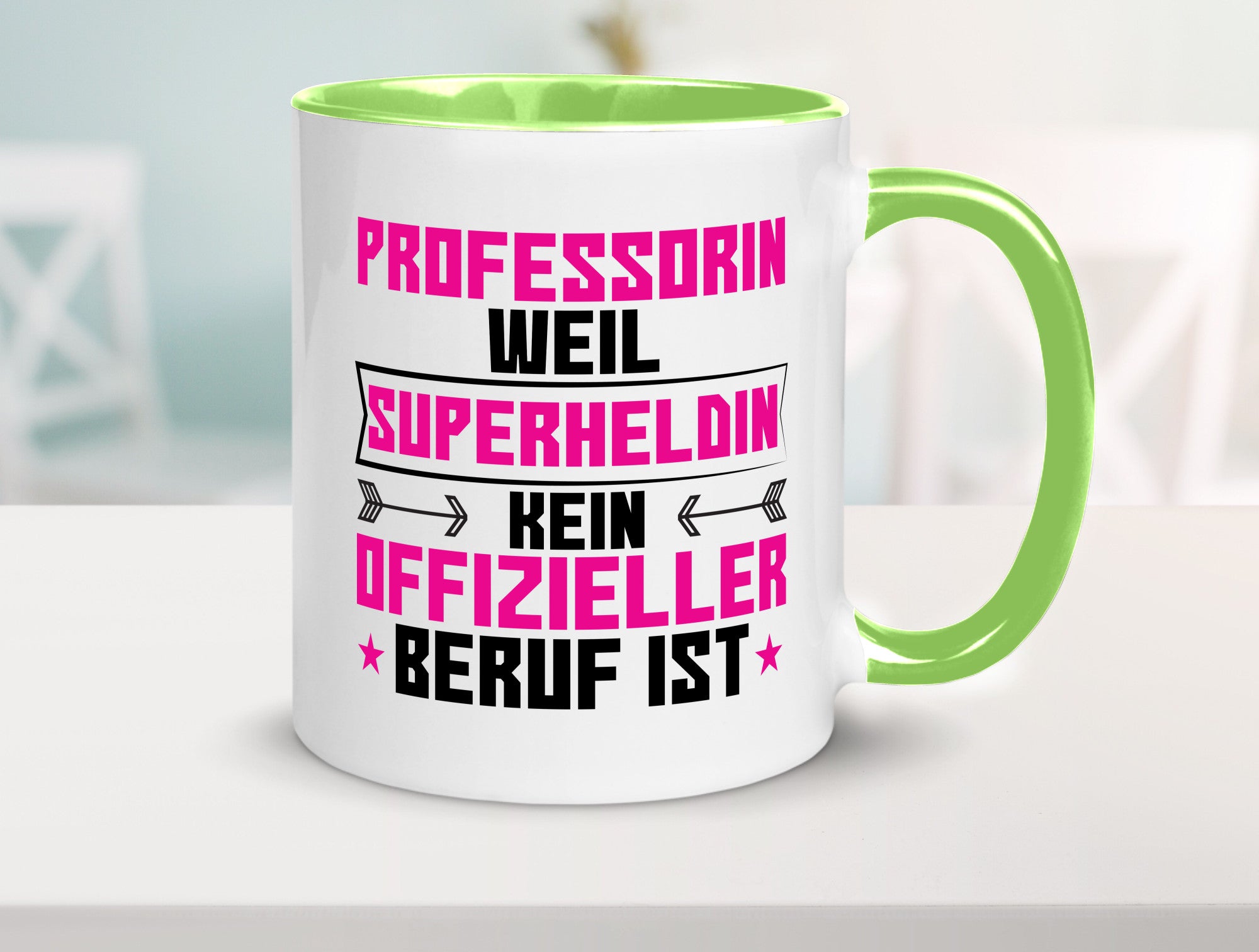 Superheldin Professorin | Uni Universität Geschenk Humor Geschenkidee lustiger