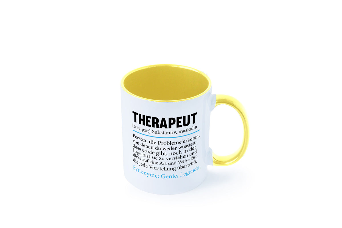 Therapeut | Psychotherapie Therapie Beruf lustig Humor Arbeit Kollegen Büro Tasse