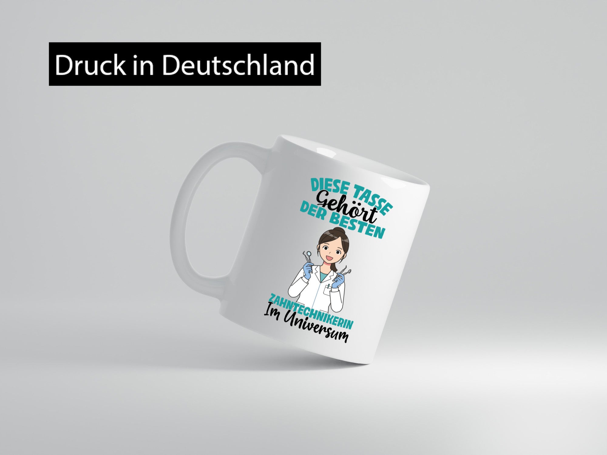 Im Universum: Zahntechnikerin | Zahnmedizin Humor Geschenkidee Tasse