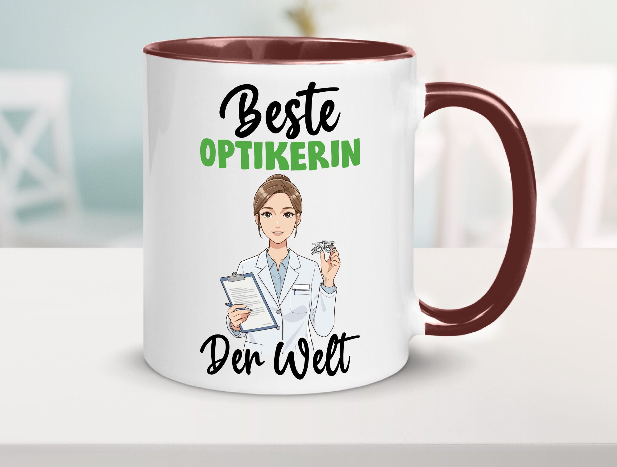 Beste Optikerin | Augenoptik v2 Geschenk Humor Geschenkidee lustiger Spruch