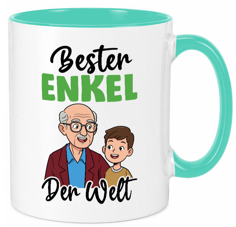 Bester Enkel | Großmutter Großvater Oma Opa lustiger Spruch Geschenk Familie