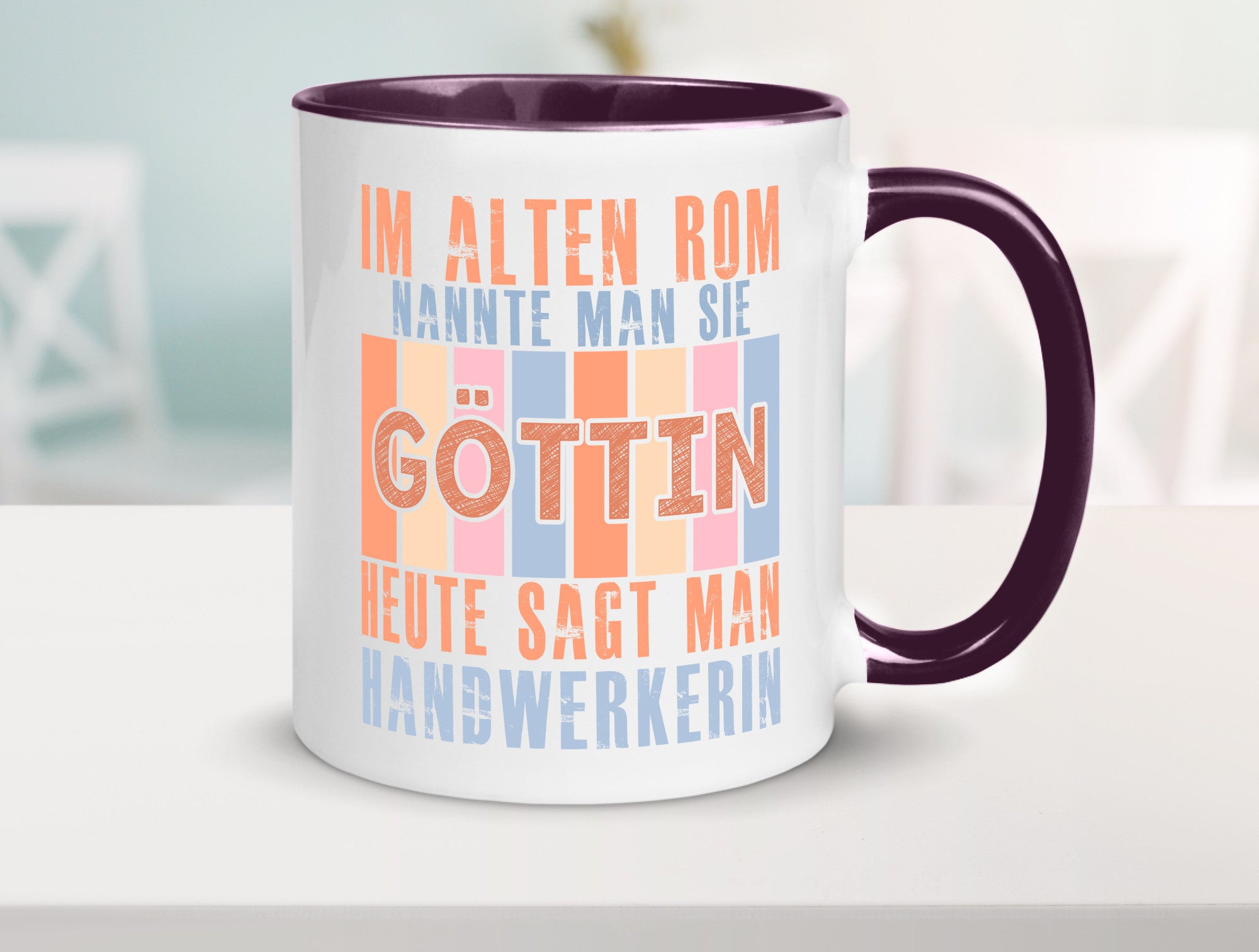 Heute sagt man: Handwerkerin | Handwerkerinnen Geschenk Humor Geschenkidee