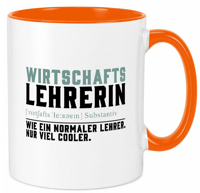Wirtschaftslehrerin | Unterricht Lieblingslehrerin lustig Humor Geschenkidee