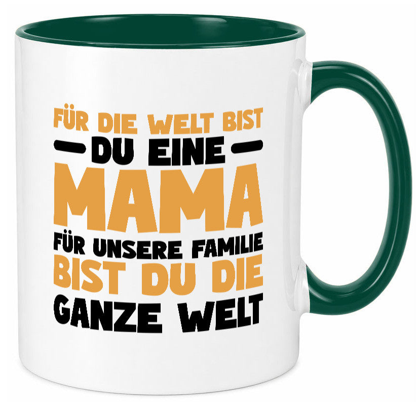 Beste mama der Welt vl8 lustig Familie Geschenkidee Geschenk Tasse
