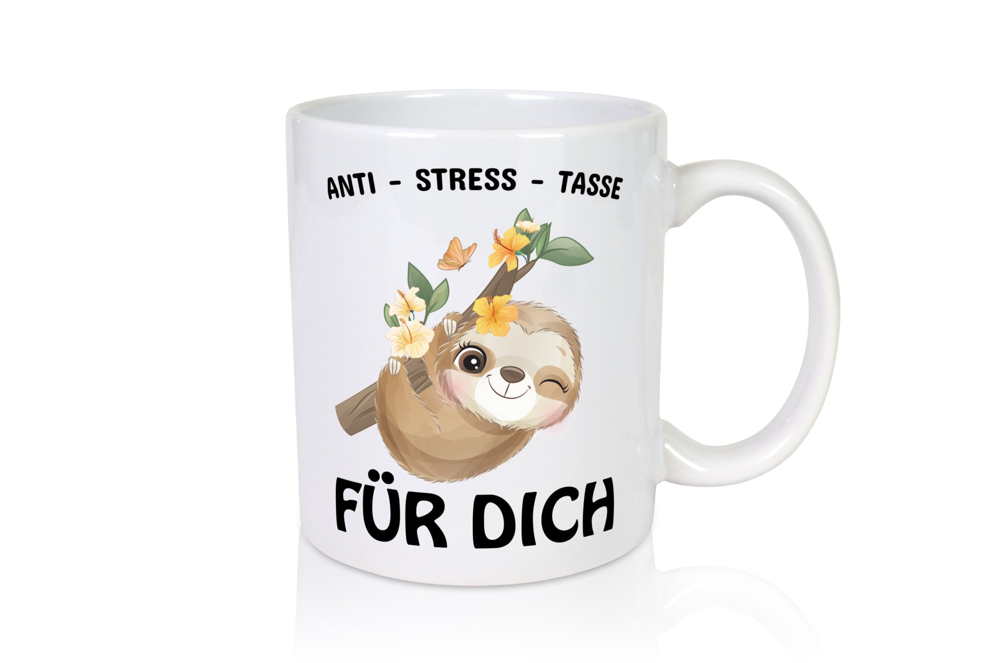 Anti Stress Tasse für dich Humor Geschenkidee