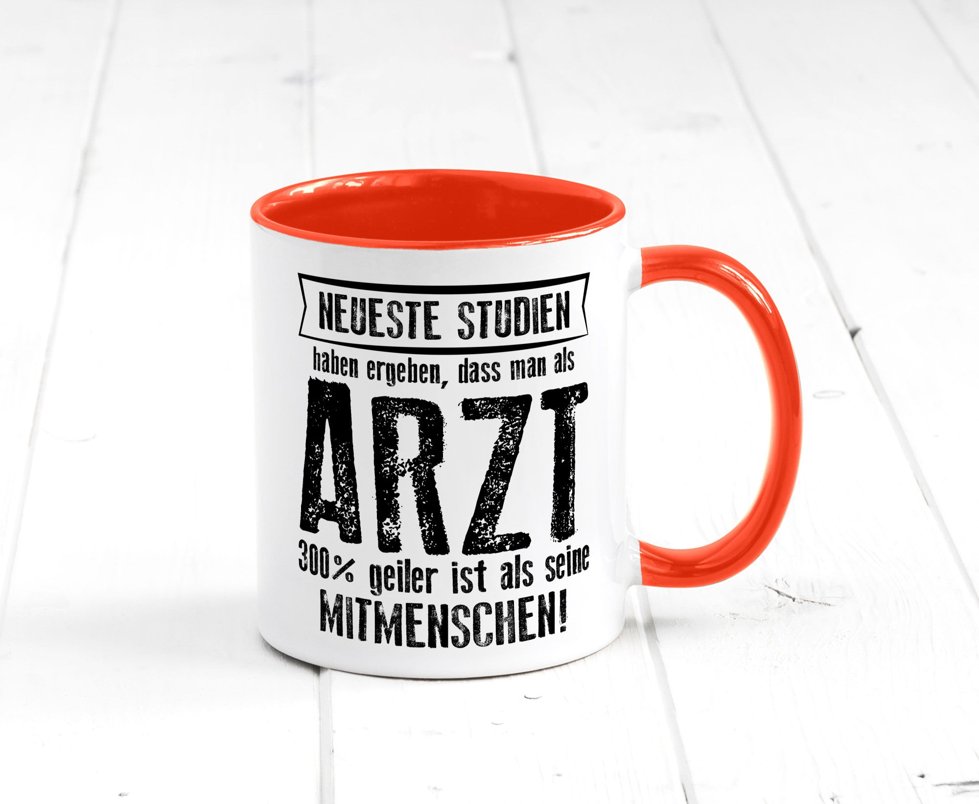 Neuste Studien: Arzt | Medizin Doktor Facharzt Geschenkidee Humor Tasse