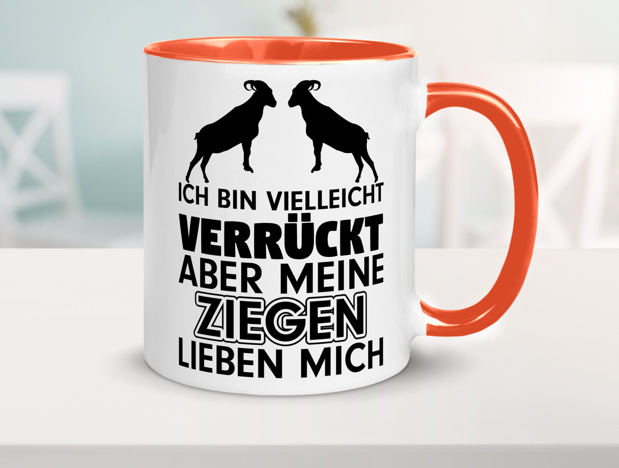 Meine Ziegen | Hirte Tasse Bauernhof Hirtin Bauer Humor Geschenkidee