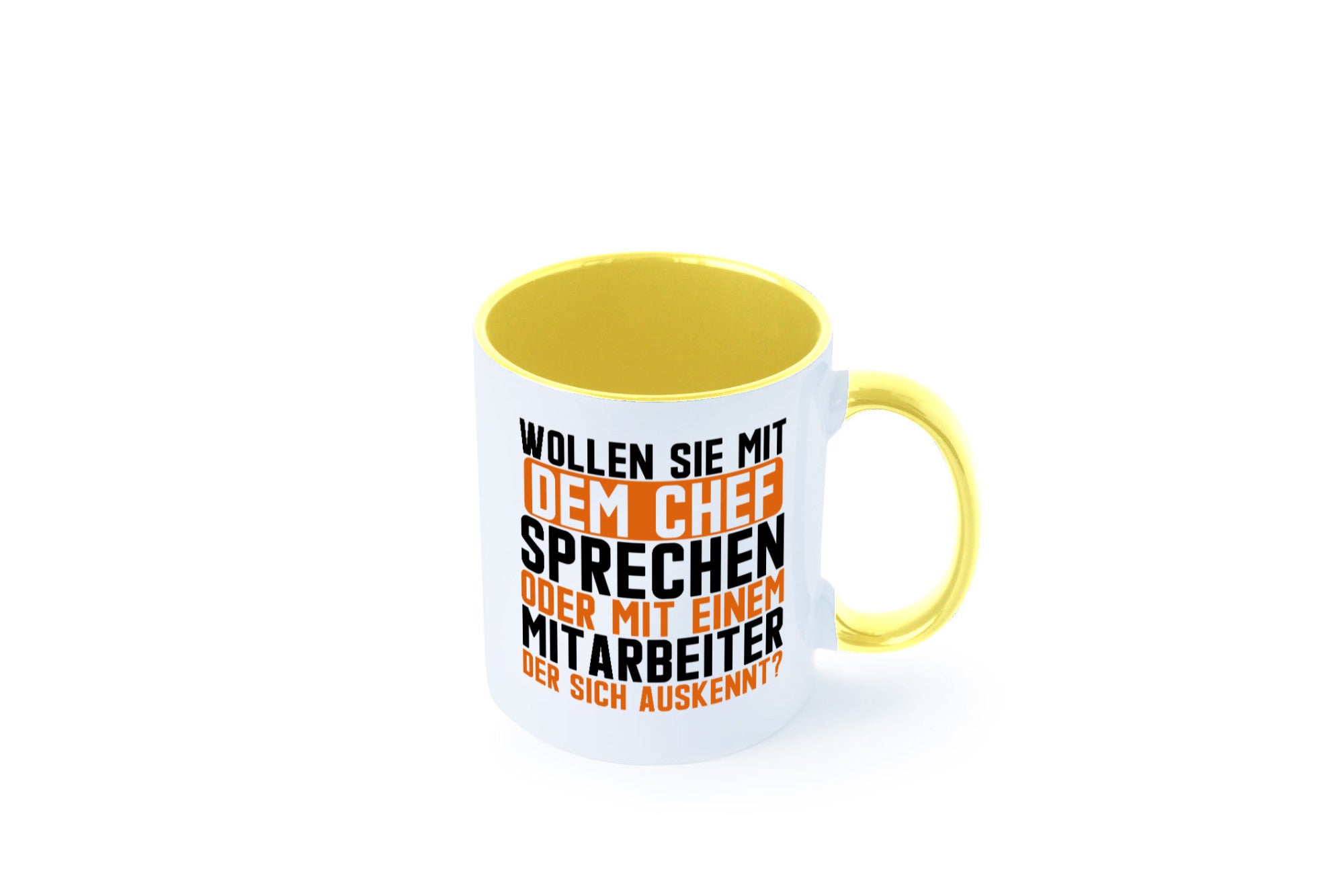 Wollen sie mit dem Chef Sprechen | Mitarbeiter Humor Arbeit Kollegen Büro