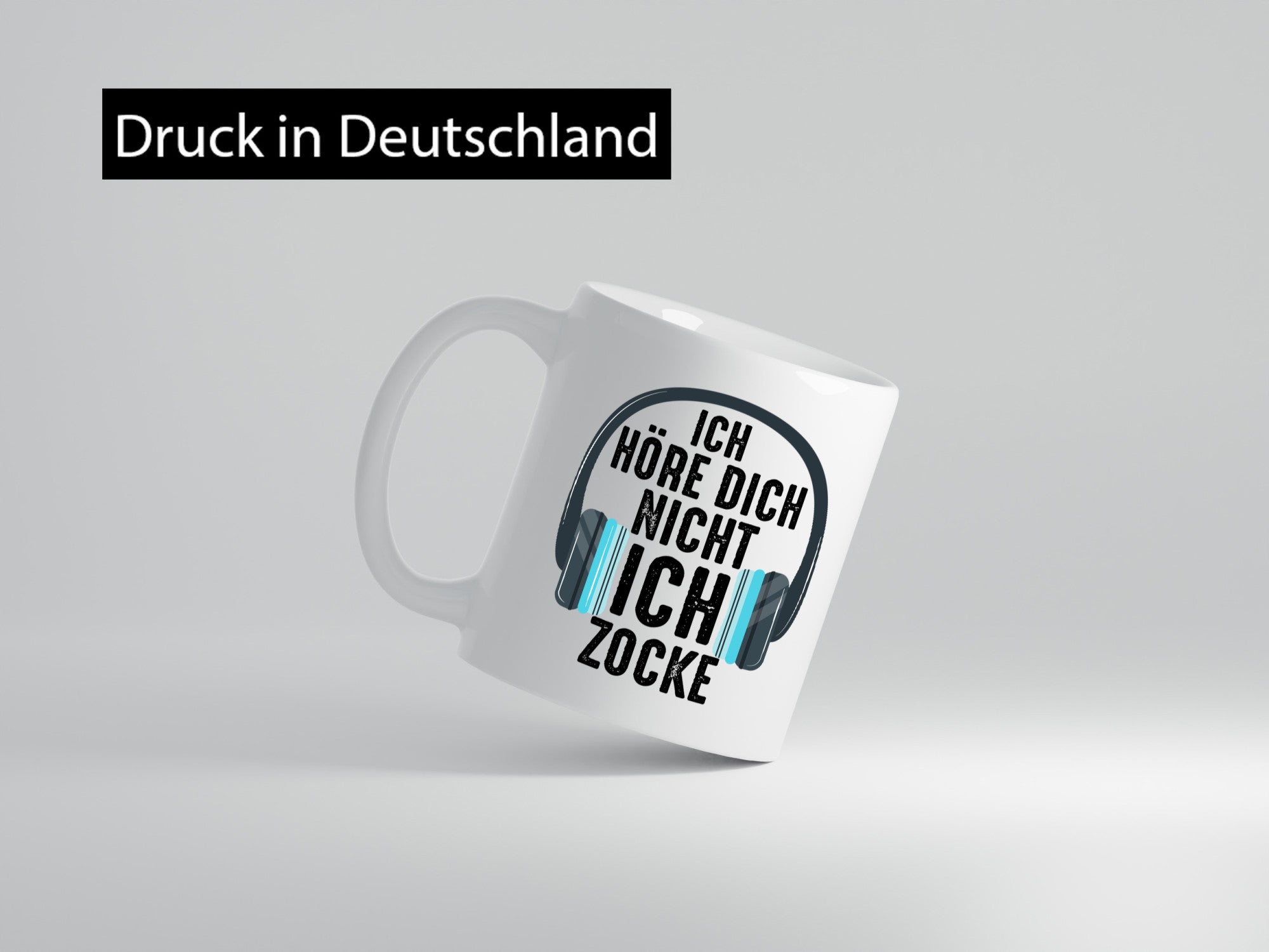 Ich hör dich nicht Zocke | Zocker Gamer Gaming Humor Geschenkidee Tasse