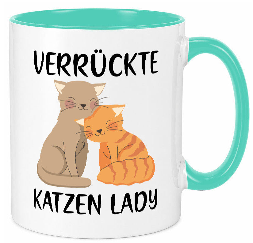 Verrückte Katzen Lady | Ich liebe Katzenliebhaber Geschenk Tierliebhaber Humor