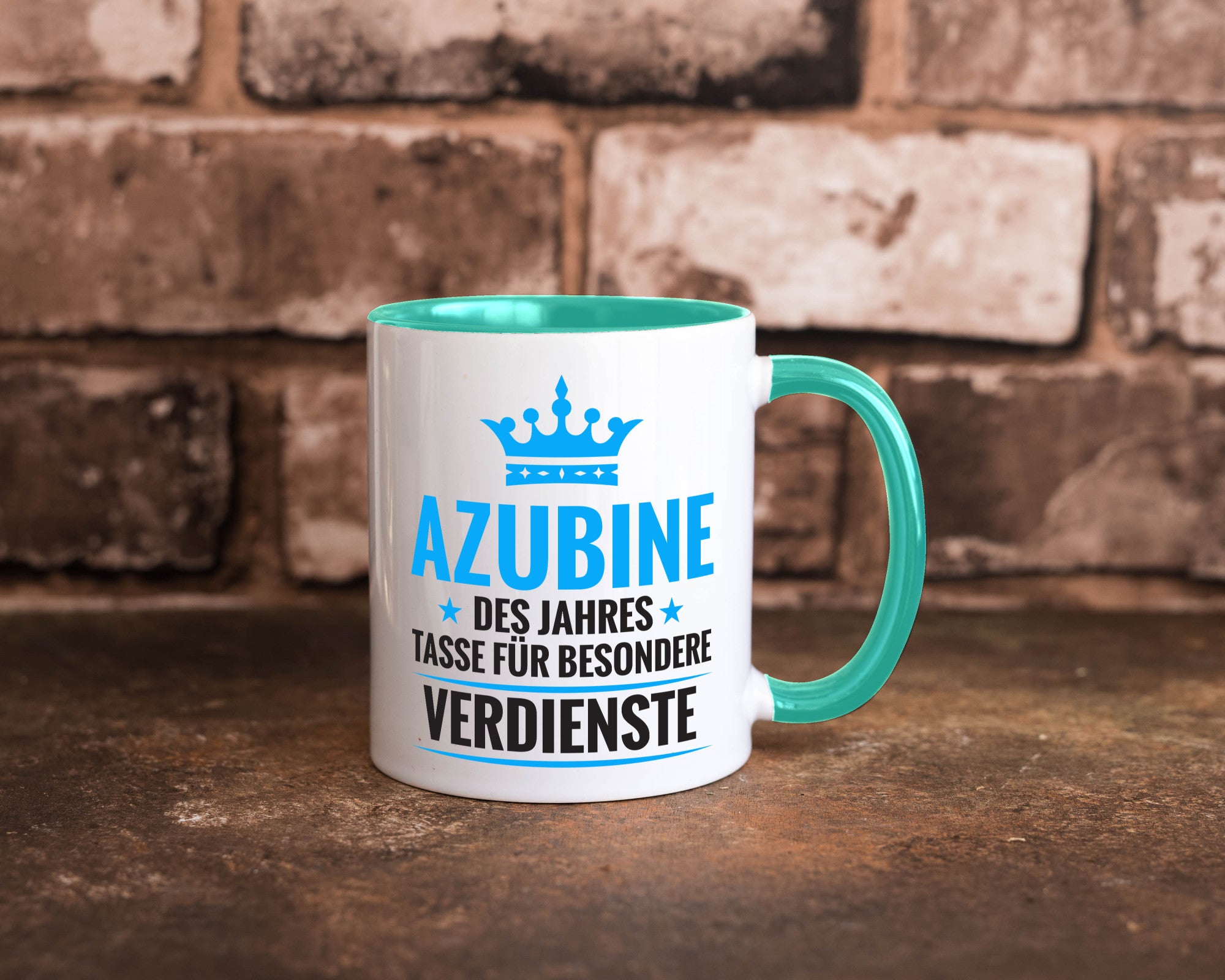 Besonderer Verdienst: Azubine | Ausbildung Lehrling lustig Humor Geschenkidee