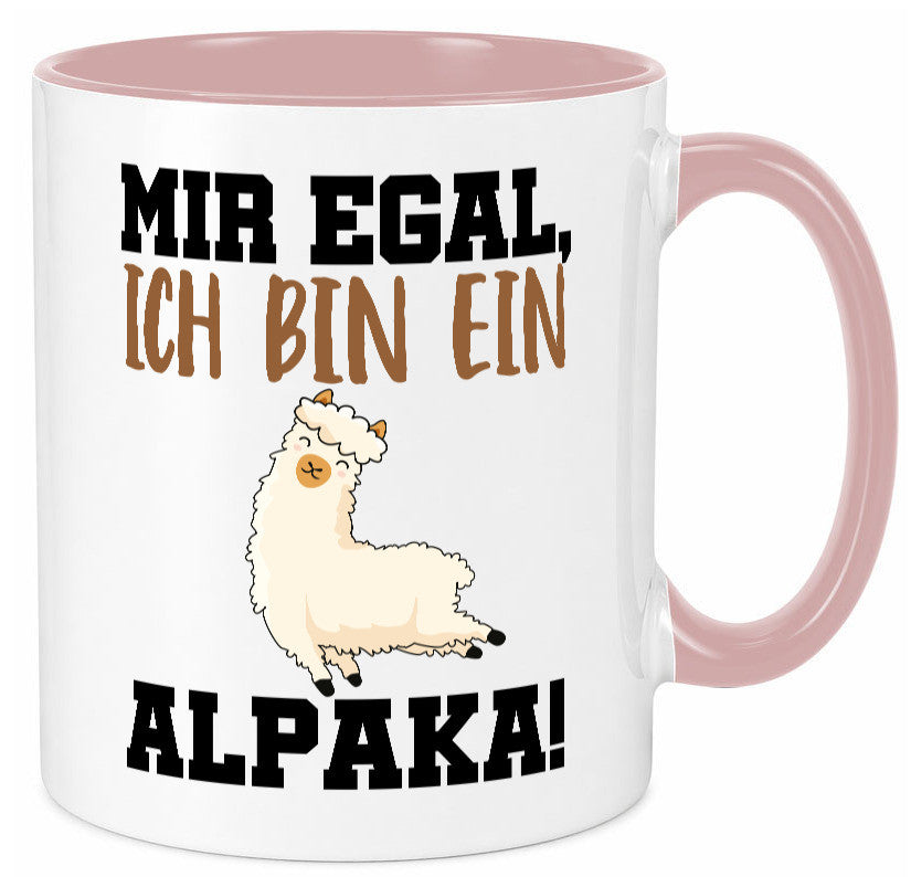 Ich bin ein Alpaka! Geschenk Humor Geschenkidee lustiger Spruch Tasse