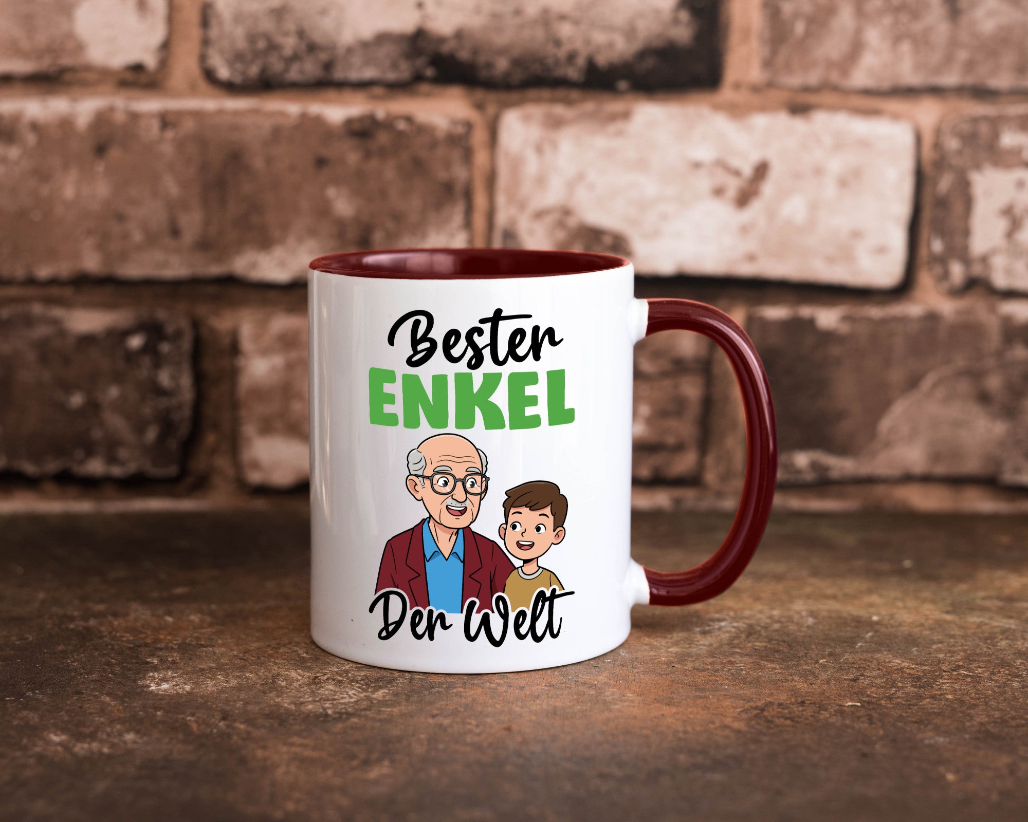 Bester Enkel | Großmutter Großvater Oma Opa lustiger Spruch Geschenk Familie