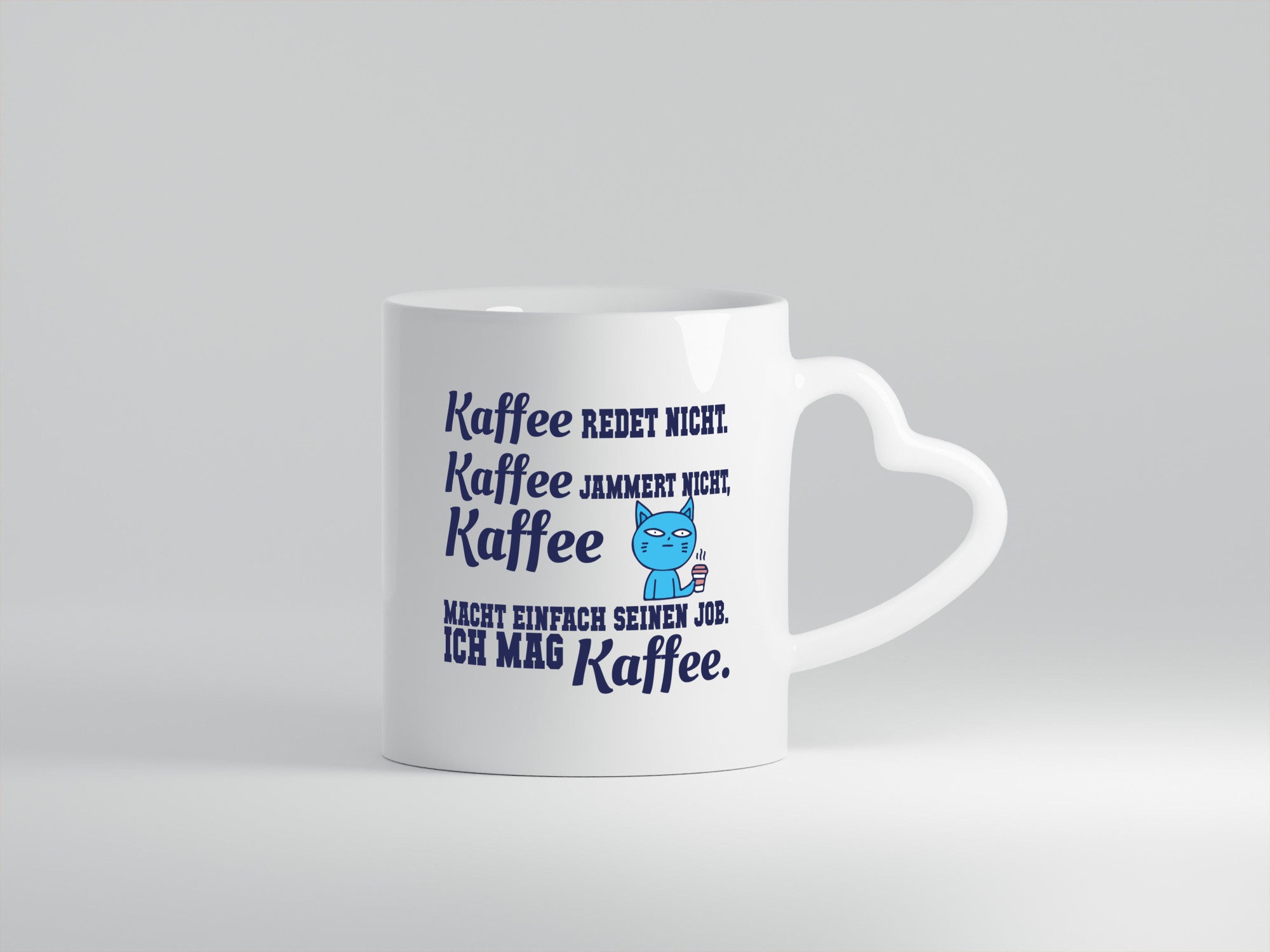 Ich mag Kaffee | Spruchtasse Morgenmuffel Humor Geschenkidee Tasse