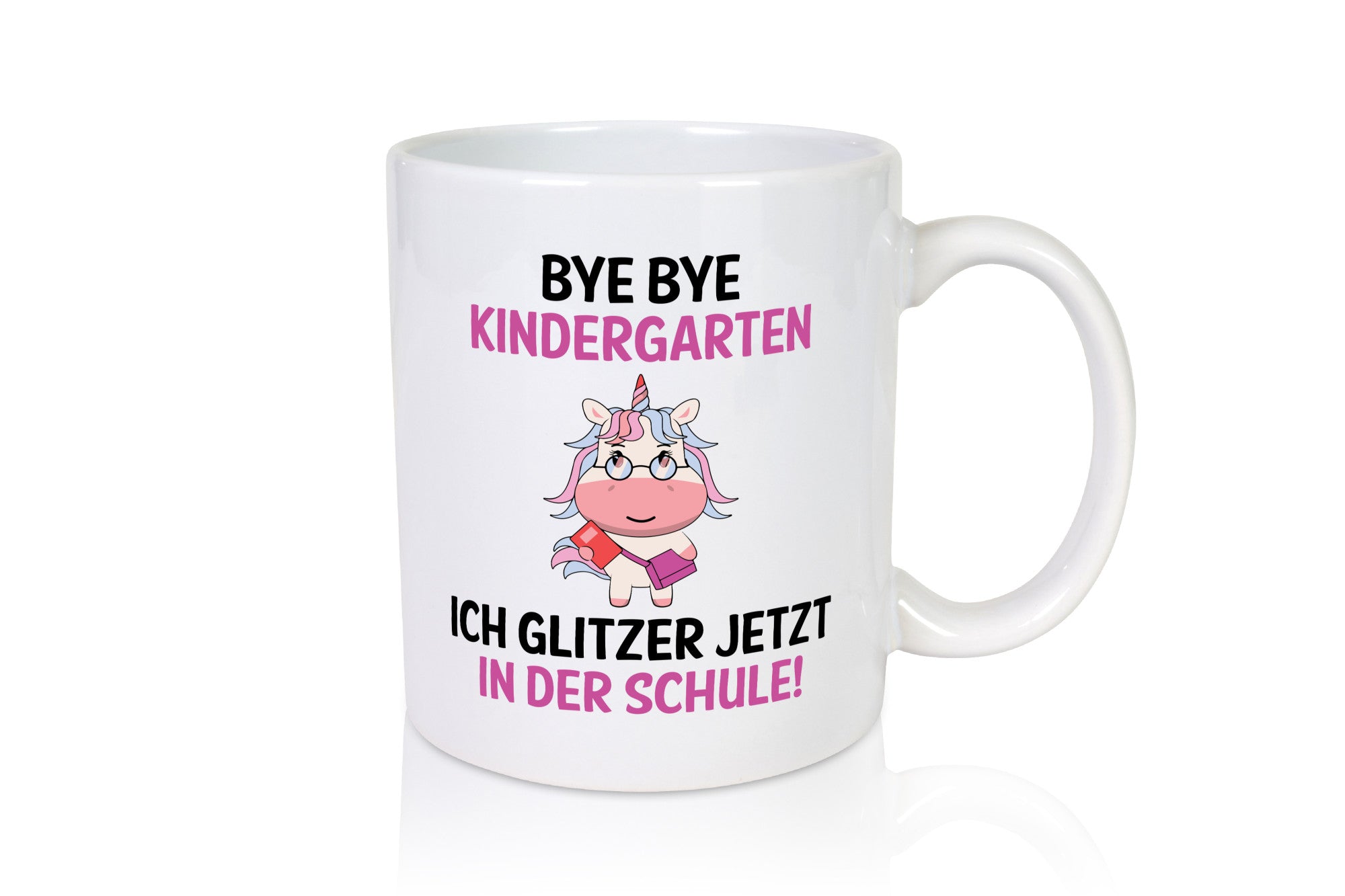 Tschüss Kindergarten, hallo Schule | Einhorn Geschenk Humor Geschenkidee