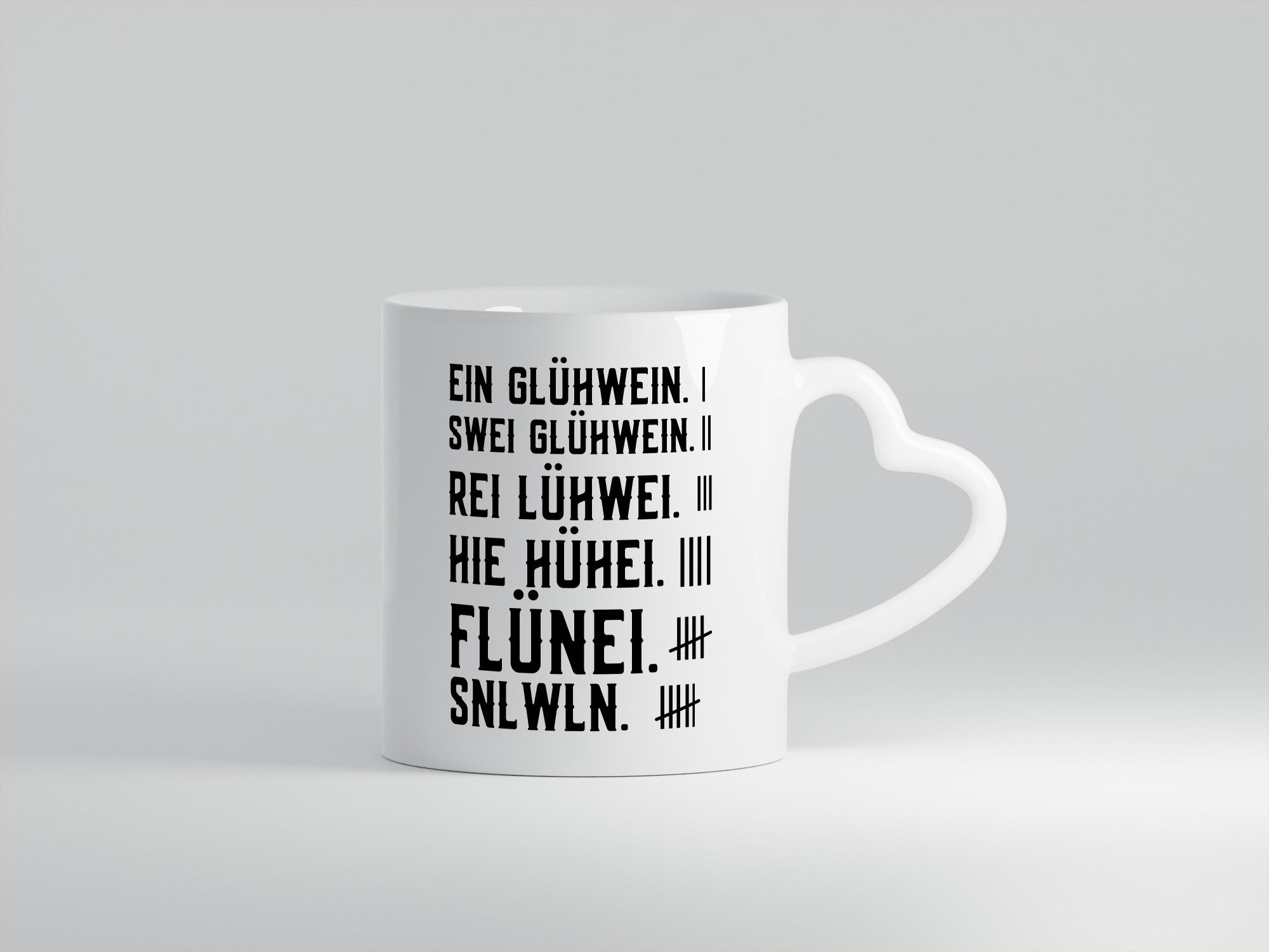 Ein Glühwein | Advent Weihnachtszeit Alkohol Party lustig Humor Geschenkidee