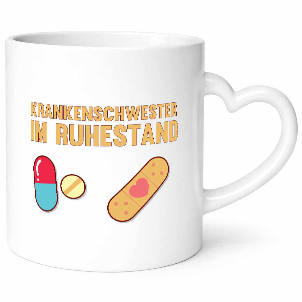 Krankenschwester im Ruhestand | Rentnerin Krankenschweste Geschenk Jubiläum