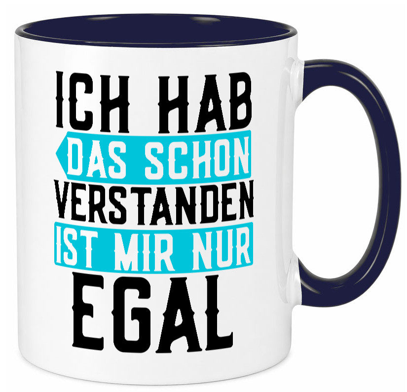 Ist mir egal | Protest Teenager Humor Spruch Büro lustig Arbeit Kollegen Tasse