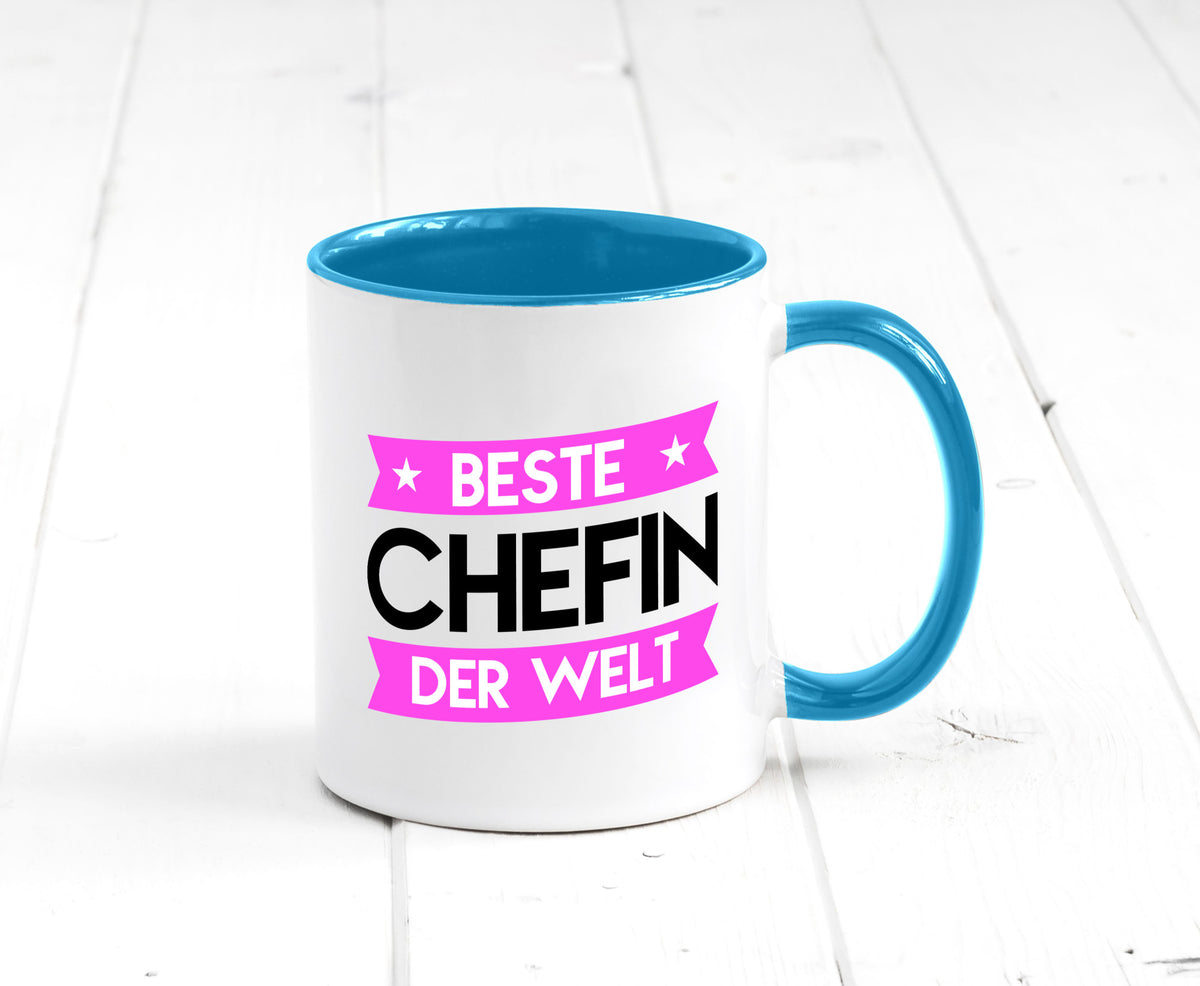 Beste Chefin | Führungskraft Vorgesetzte Humor Arbeit Kollegen Büro Tasse