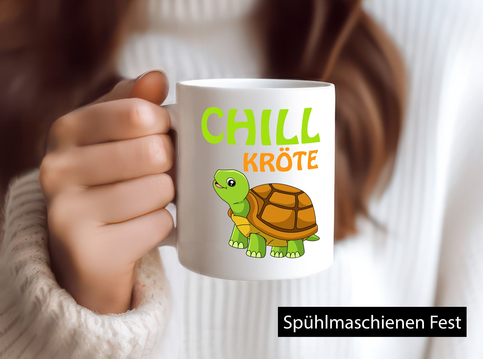 Chill Kröte | lustige Tasse Spruch Chillkröte Geschenkidee Humor