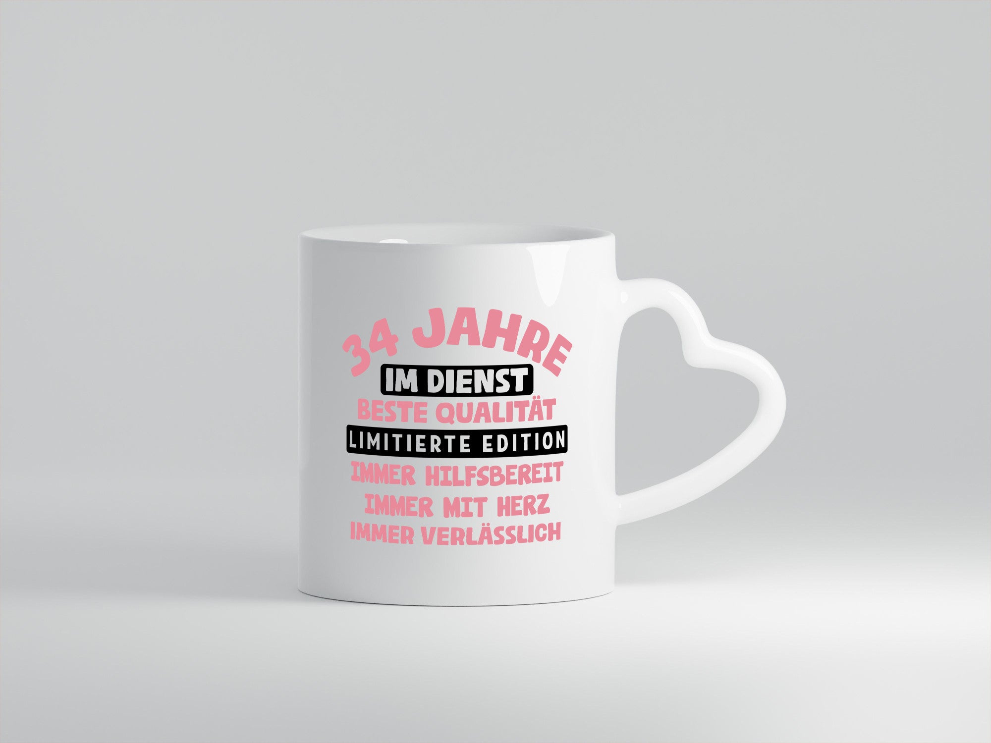 34 Jahre im Dienst | Jubiläum Arbeit v11 Geschenk Kollegen Büro lustiger Spruch