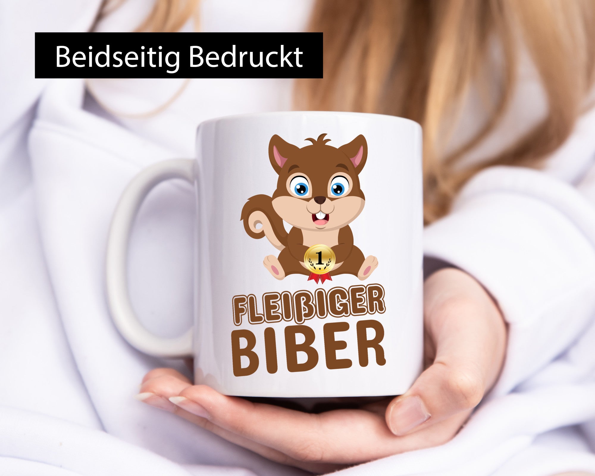 Fleißiger Biber | Motiv Tasse Kinder Geburtstag lustig Geschenkidee Geschenk